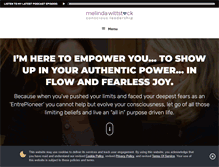 Tablet Screenshot of melindawittstock.com